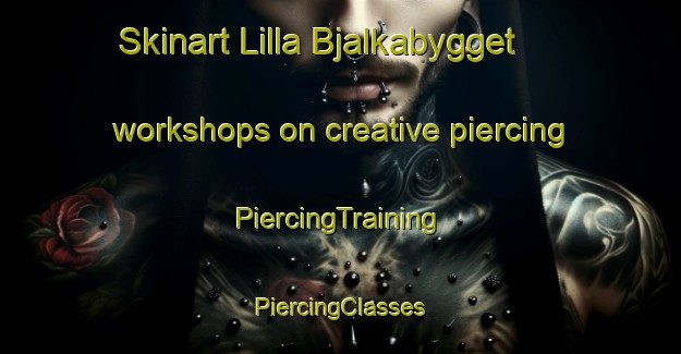 Skinart Lilla Bjalkabygget workshops on creative piercing | #PiercingTraining #PiercingClasses #SkinartTraining-Sweden