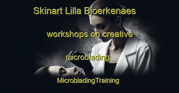 Skinart Lilla Bjoerkenaes workshops on creative microblading | #MicrobladingTraining #MicrobladingClasses #SkinartTraining-Sweden