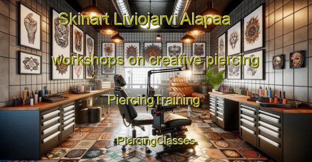 Skinart Liviojarvi Alapaa workshops on creative piercing | #PiercingTraining #PiercingClasses #SkinartTraining-Sweden