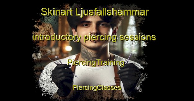 Skinart Ljusfallshammar introductory piercing sessions | #PiercingTraining #PiercingClasses #SkinartTraining-Sweden