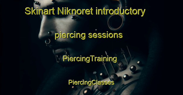 Skinart Niknoret introductory piercing sessions | #PiercingTraining #PiercingClasses #SkinartTraining-Sweden