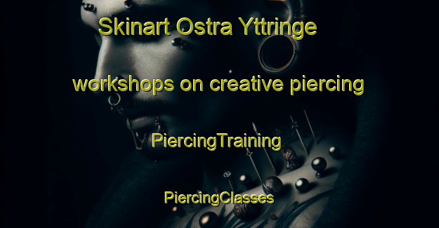 Skinart Ostra Yttringe workshops on creative piercing | #PiercingTraining #PiercingClasses #SkinartTraining-Sweden