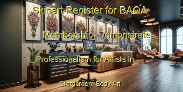 Skinart Register for BAQA Membership: Demonstrate Professionalism for Artists in Storgarden | Body Art Qualification Authority | BAQA-Sweden