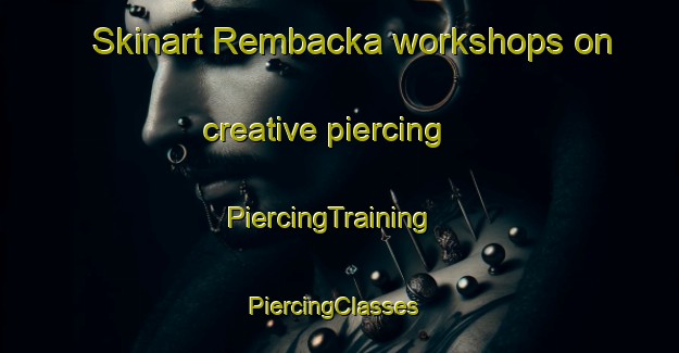 Skinart Rembacka workshops on creative piercing | PiercingTraining | PiercingClasses | SkinartTraining-Sweden