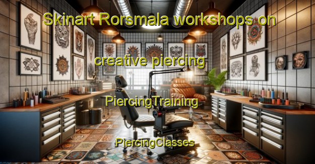 Skinart Rorsmala workshops on creative piercing | PiercingTraining | PiercingClasses | SkinartTraining-Sweden