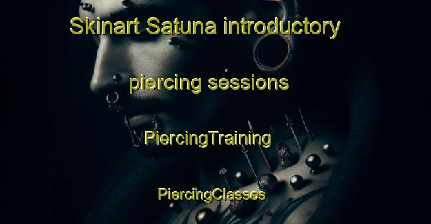Skinart Satuna introductory piercing sessions | PiercingTraining | PiercingClasses | SkinartTraining-Sweden