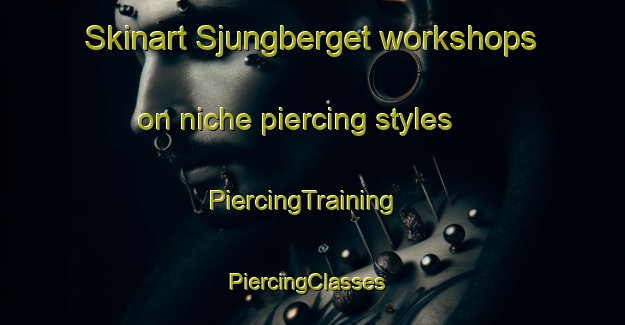 Skinart Sjungberget workshops on niche piercing styles | PiercingTraining | PiercingClasses | SkinartTraining-Sweden