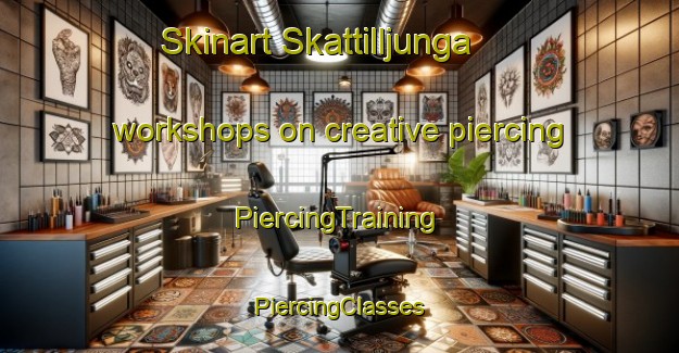 Skinart Skattilljunga workshops on creative piercing | #PiercingTraining #PiercingClasses #SkinartTraining-Sweden