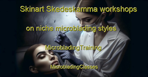 Skinart Skedeskamma workshops on niche microblading styles | #MicrobladingTraining #MicrobladingClasses #SkinartTraining-Sweden