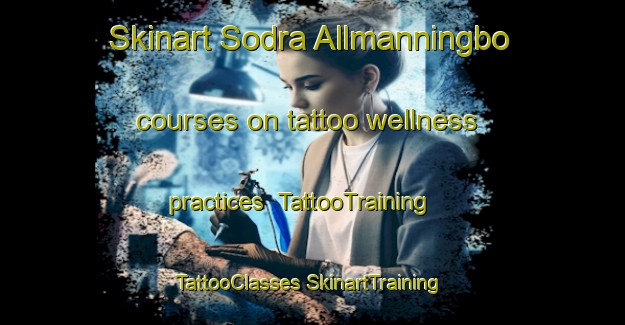 Skinart Sodra Allmanningbo courses on tattoo wellness practices | #TattooTraining #TattooClasses #SkinartTraining-Sweden