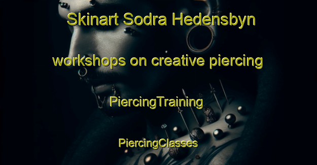 Skinart Sodra Hedensbyn workshops on creative piercing | #PiercingTraining #PiercingClasses #SkinartTraining-Sweden