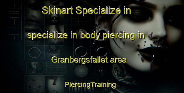 Skinart Specialize in specialize in body piercing in Granbergsfallet area | #PiercingTraining #PiercingClasses #SkinartTraining-Sweden