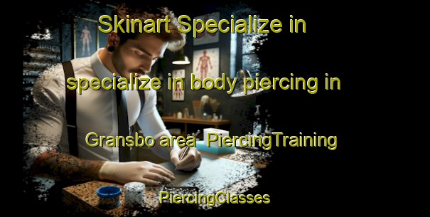 Skinart Specialize in specialize in body piercing in Gransbo area | #PiercingTraining #PiercingClasses #SkinartTraining-Sweden