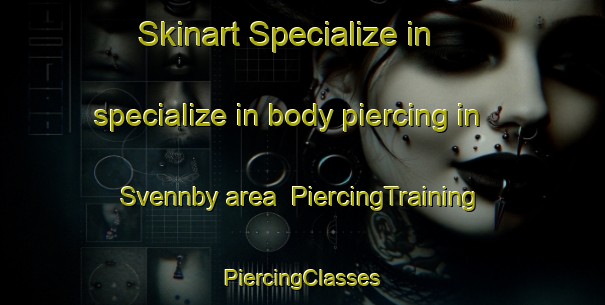 Skinart Specialize in specialize in body piercing in Svennby area | #PiercingTraining #PiercingClasses #SkinartTraining-Sweden