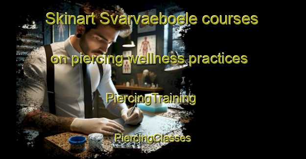 Skinart Svarvaeboele courses on piercing wellness practices | #PiercingTraining #PiercingClasses #SkinartTraining-Sweden