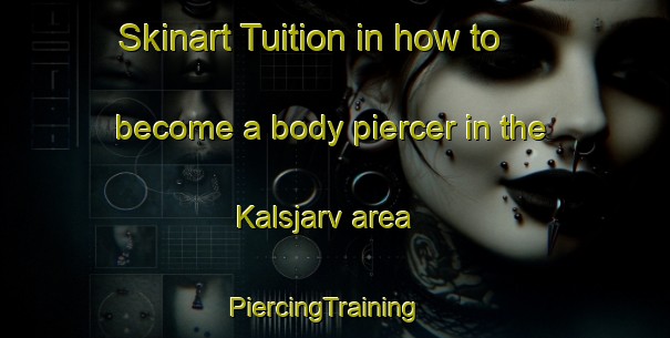 Skinart Tuition in how to become a body piercer in the Kalsjarv area | PiercingTraining | PiercingClasses | SkinartTraining-Sweden