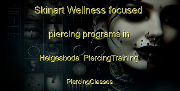 Skinart Wellness-focused piercing programs in Helgesboda | #PiercingTraining #PiercingClasses #SkinartTraining-Sweden