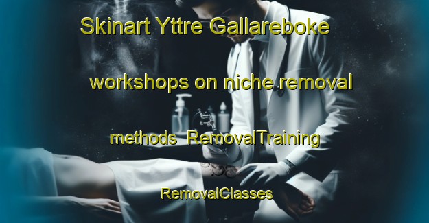 Skinart Yttre Gallareboke workshops on niche removal methods | RemovalTraining | RemovalClasses | SkinartTraining-Sweden